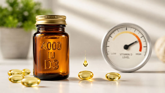 4000 IU Vitamin D3: Safe Use, Benefits, and Risks
