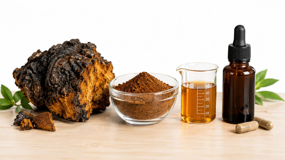 Chaga Mushroom Supplement Guide Benefits Risks
