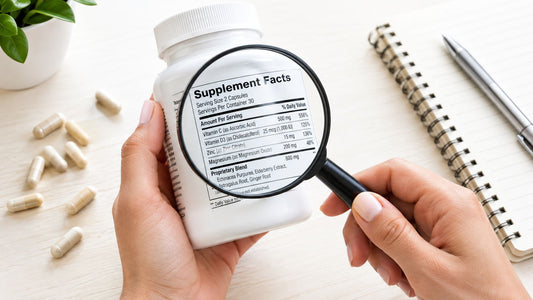 How to Read a Supplement Label the Smart Way