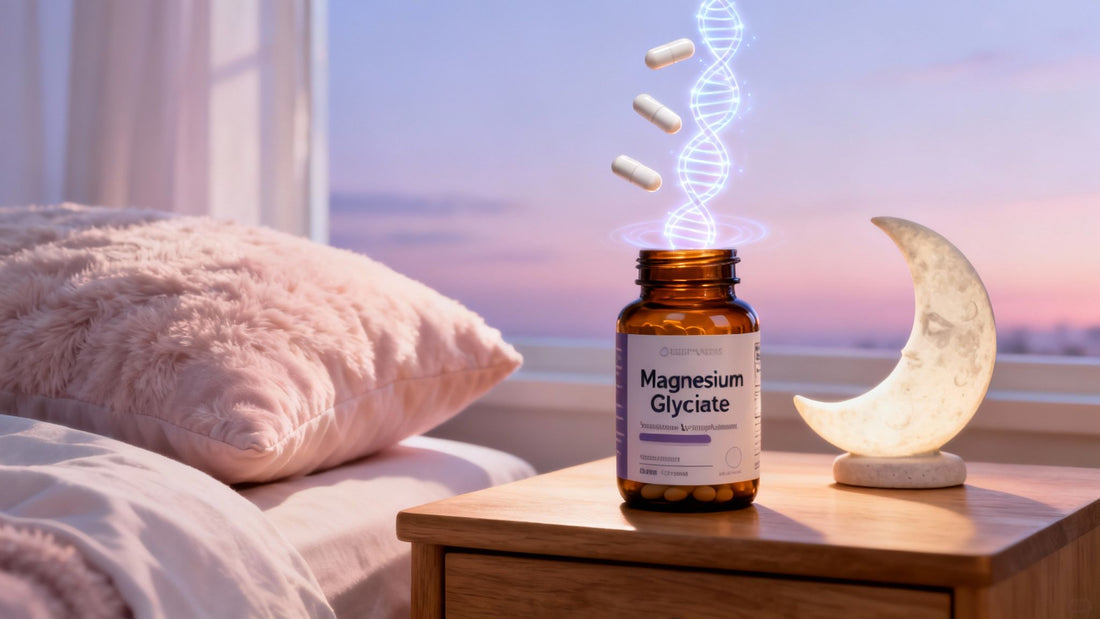 Magnesium Glycinate Supplement for Sleep Anxiety and Recovery