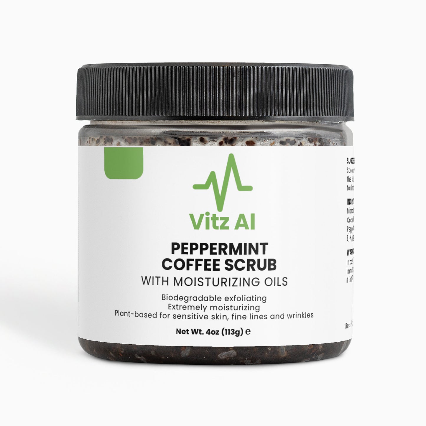 Peppermint Coffee Scrub