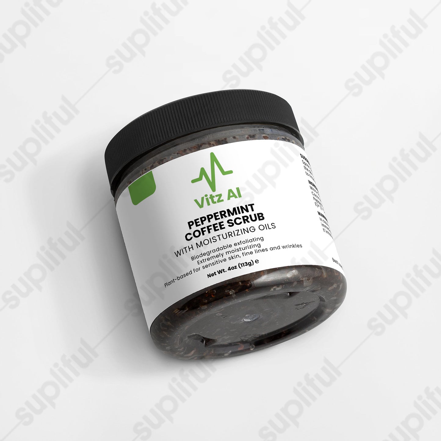 Peppermint Coffee Scrub