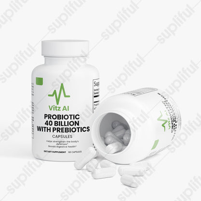 Probiotic 40 Billion with Prebiotics