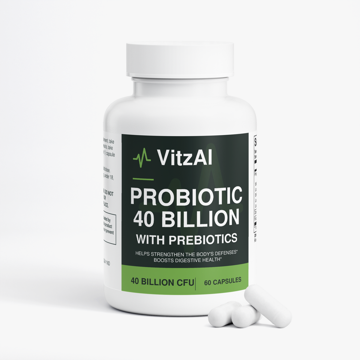 Probiotic 40 Billion with Prebiotics