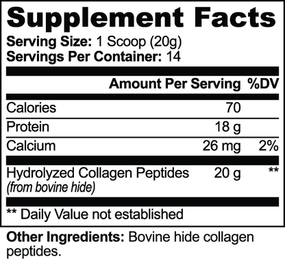 Grass-Fed Hydrolyzed Collagen Peptides